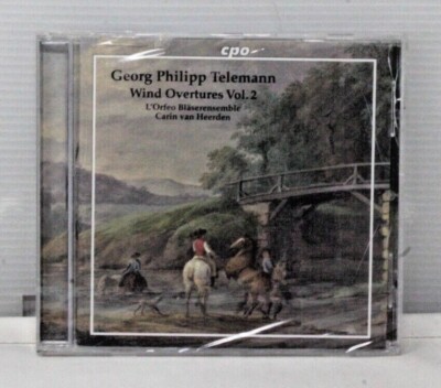 Wind Overtures 2 - Georg Philipp Telemann (CD) - NEW (Seal and case damage)