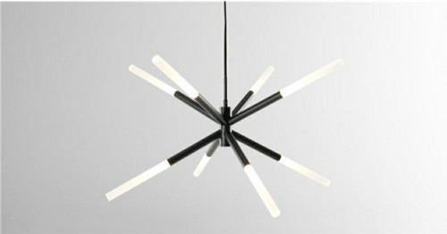 Made.com Wanda plafoniera a sospensione nera prezzo consigliato £220 - Foto 8 di 8