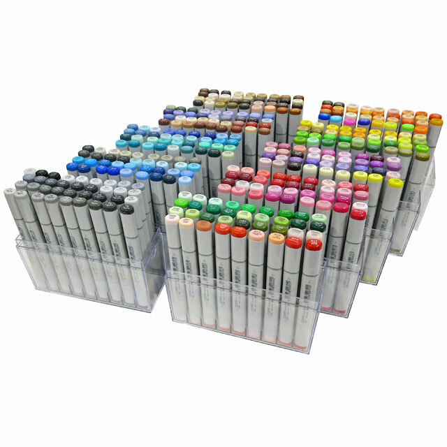 358 Copic marker pen Sketch All color set with Acrylic stand/case