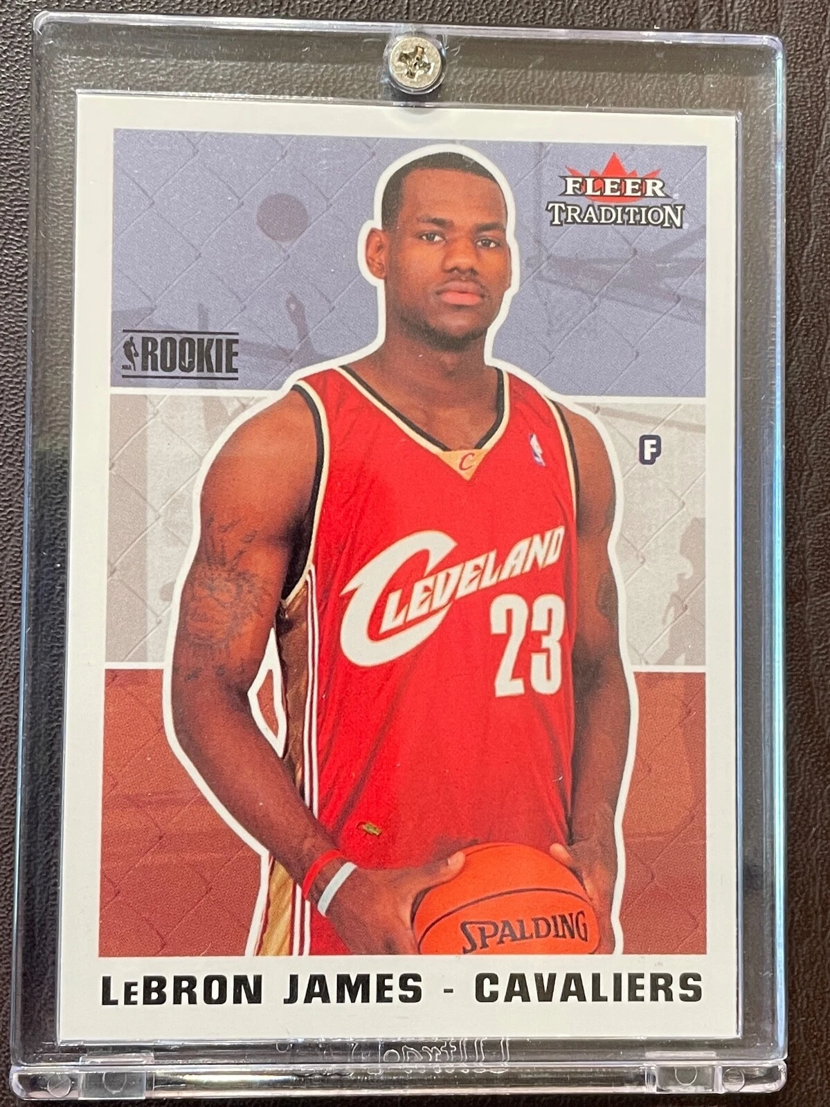 Lebron James trading card