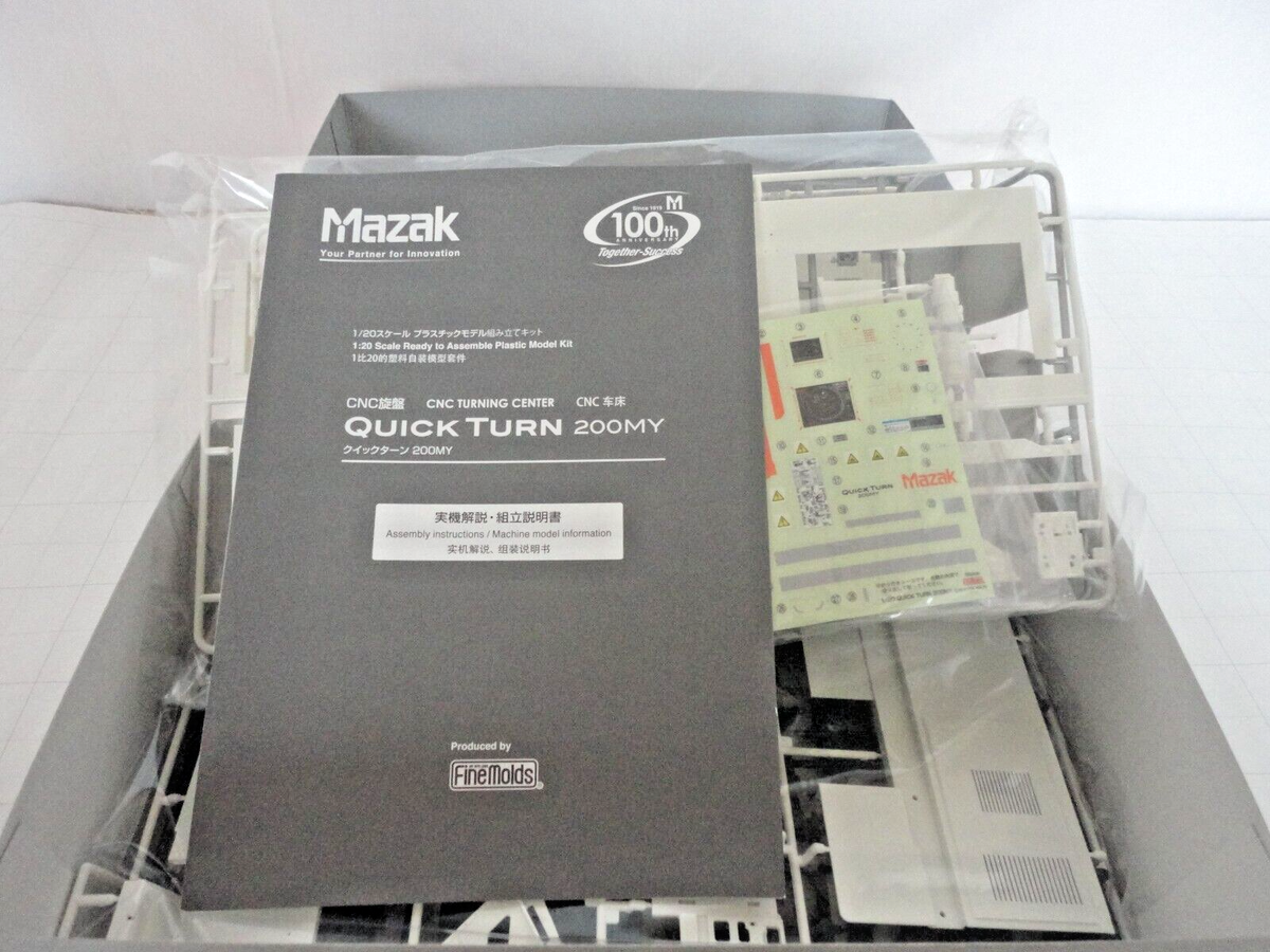 rare/Fine Mold MAZAK Quick Turn 200MY QUICK TURN 1/20 CNC lathe