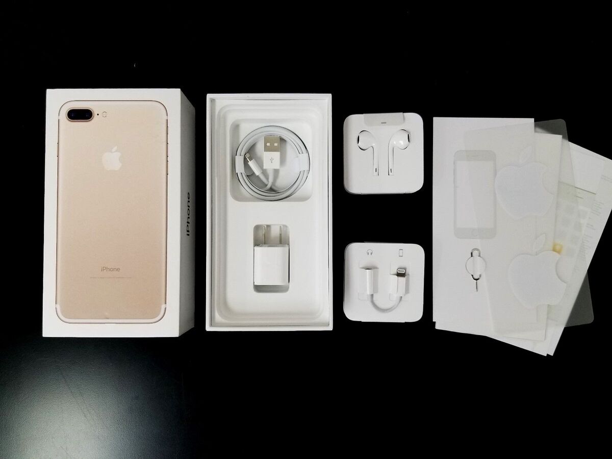 iPhone 7 7+ Plus Original Box with All OEM Accessories iPhone 7 7+ Plus Original Box with All OEM Accessories