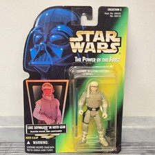 1996 Star Wars Power of the Force Luke Skywalker Hoth Gear Action Figure Kenner