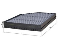 Innenraumfilter Mahle LAK 863 Aktivkohlefilter FüR Mercedes Arocs Antos Actros