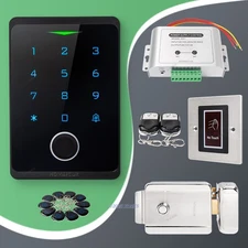 HOMSECUR Weatherproof IP66 APP WIFI Password RFID Access Control Anti-Tamper