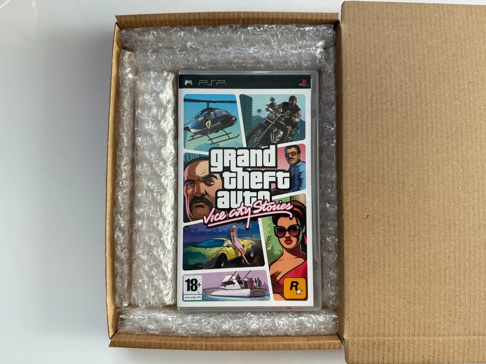 Grand Theft Auto Vice City Stories Sony PSP - UK PAL VGC CIB with Map - Tracked - Image 2 of 4