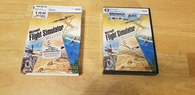 Microsoft Flight Simulator X ~ Deluxe Edition Computer PC W/ Slipcover & Key