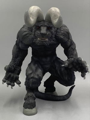 #ad Cyclone Joe Zod Double Horn Ver. BLACK Soft Vinyl Fig 300mm Used with Box $366.25
