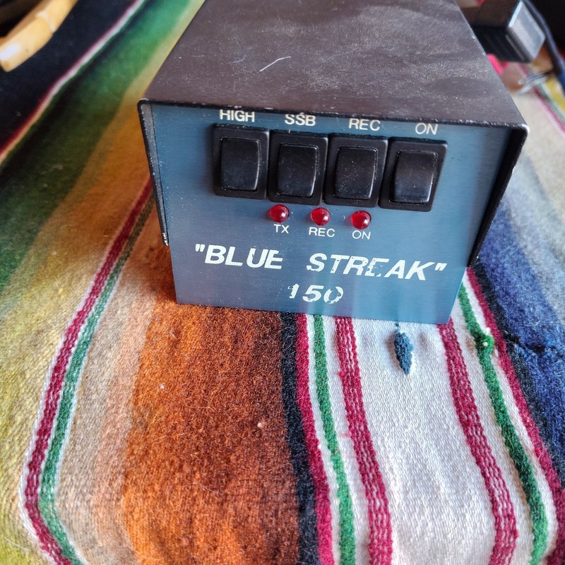 Palomar Blue Streak 150 Linear Amplifier UNTESTED