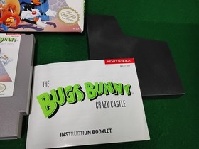 The BUGS BUNNY CRAZY CASTLE Nintendo NES, 1989 Complete CIB RARE!