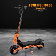 5600W 60V 27AH Foldable Electric Scooter Adult Dual Motor 11in Off-Road Tire New