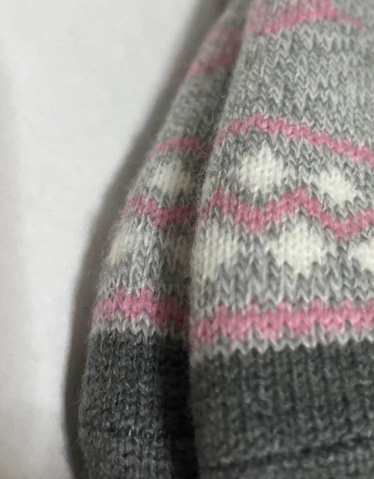 Moda por Mirabeau INVIERNO Copo de Nieve Sherpa Térmico Tejido Zapatilla Calcetines - Antideslizantes Foto 2 de 3