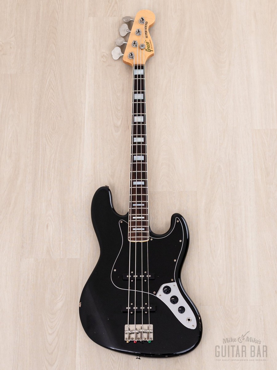 1980 Greco Super Sound JB600 Vintage Jazz Bass w/ Blocks