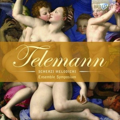 ENSEMBLE SYMPOSIUM TELEMANN __ - Telemann: Scherzi Melodichi - CD - **VG**