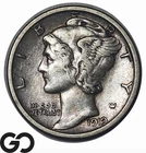 1919-S Mercury Dime, Semi-Key Date, XF