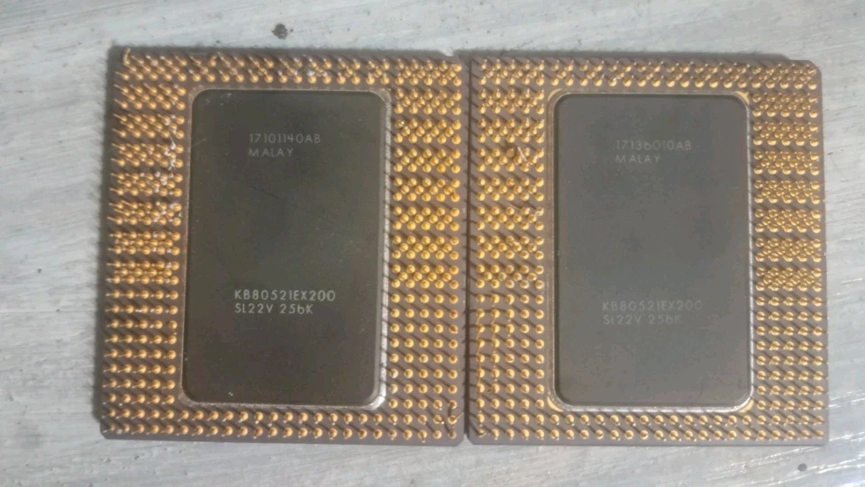 2x Intel Pentium Pro 200MHz (KB80521EX200 ) Processor - Image 4 of 4
