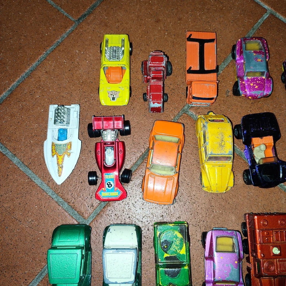 lotto MATCHBOX SERIES SUPERFAST 34 macchinine anni 70--usate--- - Immagine 3 di 4