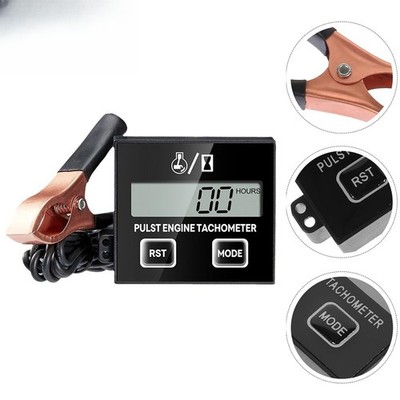 Drehzahlmesser Digital Tachometer LCD für Motorsäge Kettensäge und andere Takter