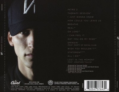 NF (RAP) - THERAPY SESSION NEW CD