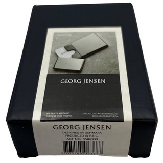 Georg Jensen Design Business Card Holder by Constantin Wortmann in Box