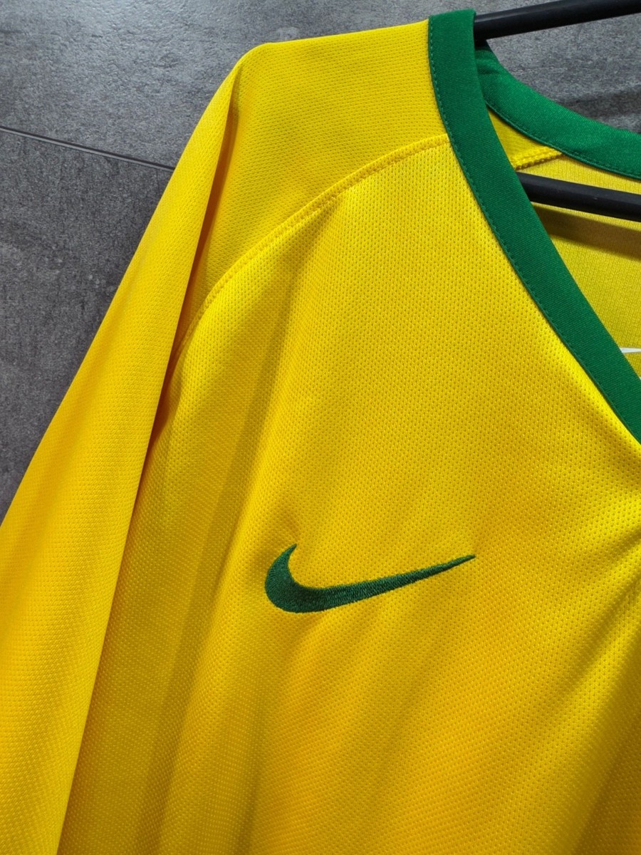 Nike Brasil CBF Brazil 2014 Home Dri-Fit Soccer Jersey 575280-703