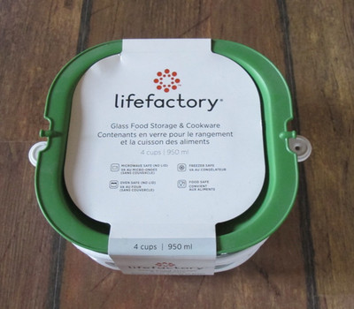 Lifefactory Glass Food Storage / Aufbewahrung & Zubereitung / Glas / NEU & OVP
