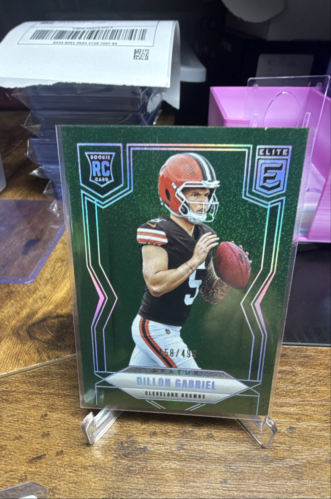 2025 Panini Donruss Elite - Rookies Dillon Gabriel #151 Status Sparkle /499 (RC)