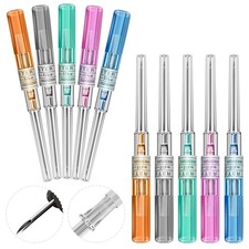 Catheter Piercing Needles YONGDA 10Pcs Mixed 14G 16G 18G 20G 22G Catheter Ne...