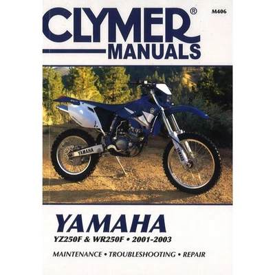 Yamaha YZ250F WR250F (2001-2003) repair manual Clymer - Bild 1 von 4