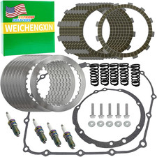 Clutch Kit Heavy Duty Springs & Cover Gasket Compatible with Honda Shadow Aero