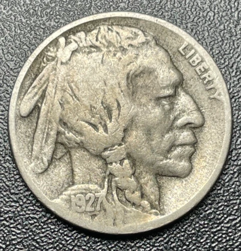 1927-S Buffalo Nickel  5 Cents -- Fine