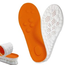 2026 New Steppers Insoles for Men Women,4D Cloud Massage Memory Foam Insole...