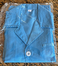 Electro Static Discharge Lab Coat Anti-static Clothing Smock Blue Small