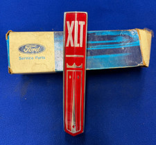 Ford Genuine Nos Front Xlt Hood Ornament Emblem D3tz-8213-a Ford Genuine Nos Front Xlt Hood Ornament Emblem D3tz-8213-a