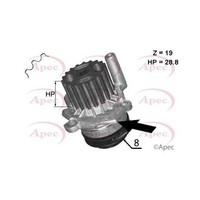 Skoda Yeti 5L 2009-2017 Wasserpumpe AWP1045