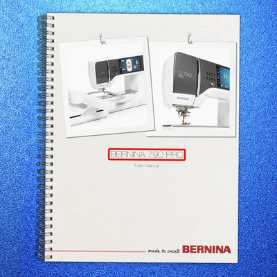 #ad #ad BERNINA 790 PRO User Instruction Manual 250 Color Pages TOUGH COIL BINDING $30.64