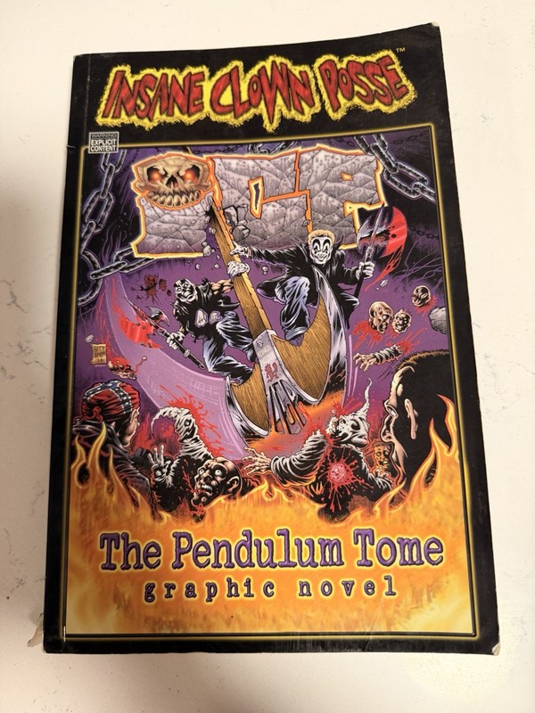 Insane Clown Posse Graphic Novel Comic Book the Pendulum Tome ICP