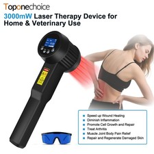 3W Cool Laser Therapy Device 650nm 15 808nm 10 Human Pain  Inflammation Relief