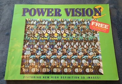 Power Vision 1995 Bella Vista Paperback 3D Image Book 