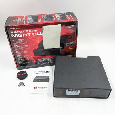 Hornady RAPiD Safe Night Guard w/ RFID Touch Free Access (98215) Black