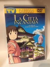 La Citta’ Incantata DVD Hayao Miyazaki Editoriale Città Come da Foto