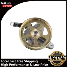 Power Steering Pump w/ Pulley For Honda Odyssey Acura MDX Pilot 2003-2013 3.5L
