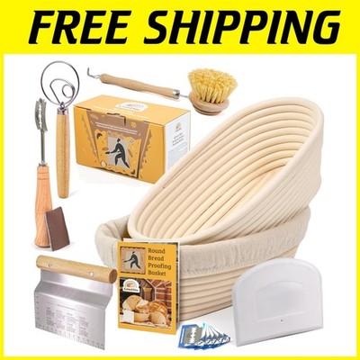 Professional Baker's Oval Banneton Basket Collection