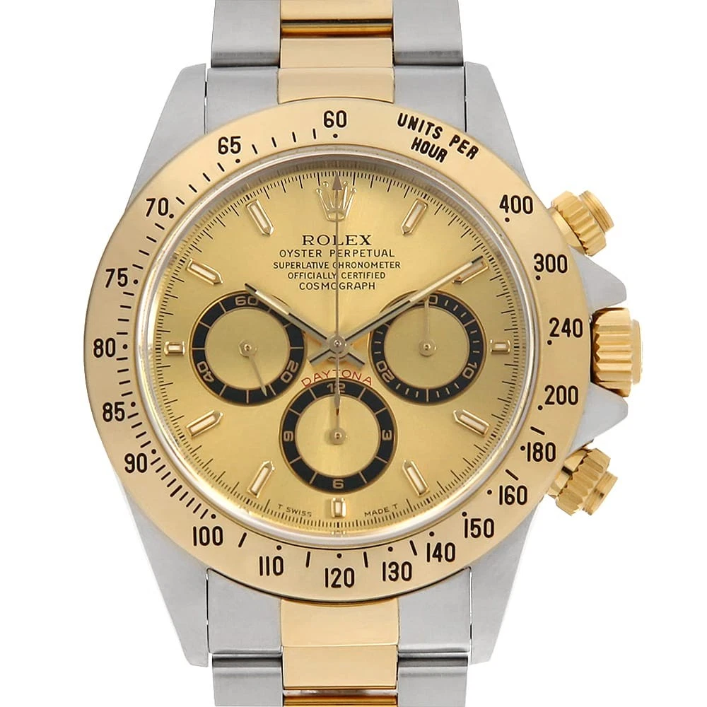 Zenith — ROLEX Cosmograph Daytona 16523 Champagne all tritium U Number second hand mens