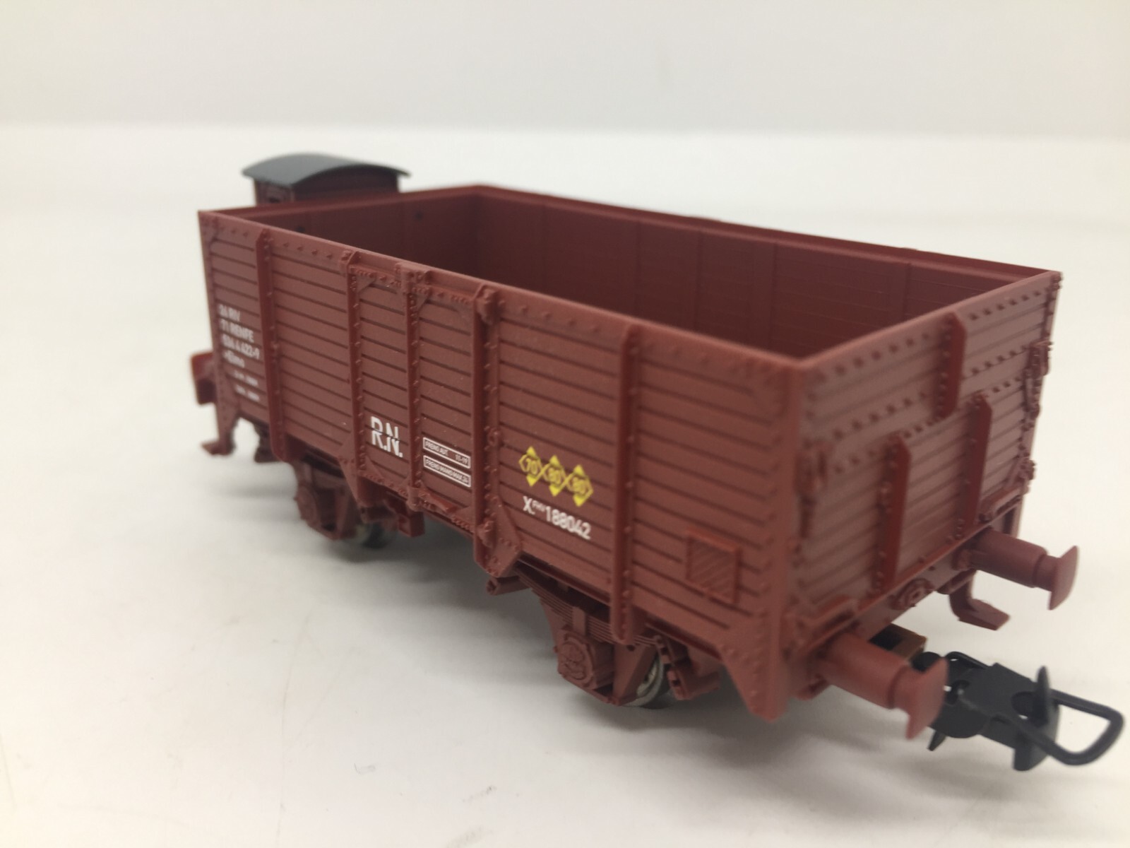 ELECTROTREN ÉCHELLE HO Wagon Plat Long A Essieux Et Ridelles Basses EUR