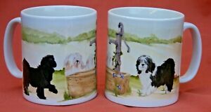PARSON RUSSELL TERRIER DOG MUG OFF TO THE DOG SHOW WATERCOLOUR PRINT SANDRA COEN PARSON RUSSELL TERRIER DOG MUG OFF TO THE DOG SHOW WATERCOLOUR PRINT SANDRA COEN