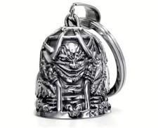CAGED GARGOYLE Ride Gremlin Bell WITH HANGER Fits ALL HARLEY Motorcycles USA