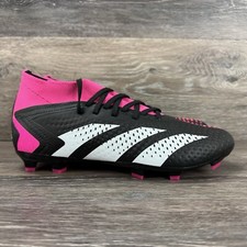 Adidas Predator Accuracy.2 GW4586 Soccer Cleats Men's 6 Black Firm Ground