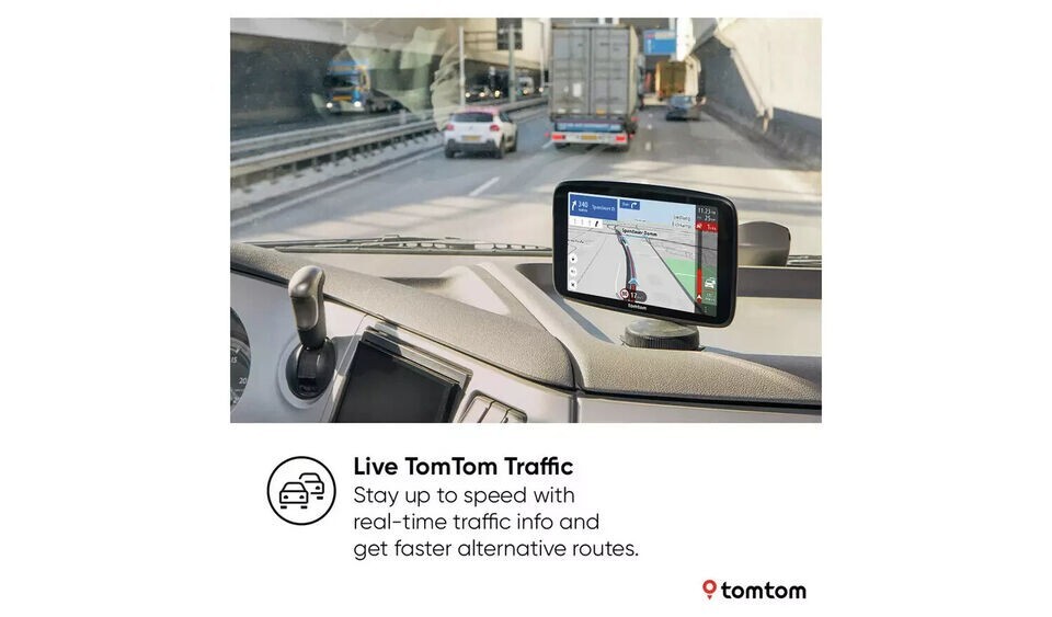 TomTom GO Expert Plus 7 Sat Nav Truck Bus Coach HGV Lifetime World Maps