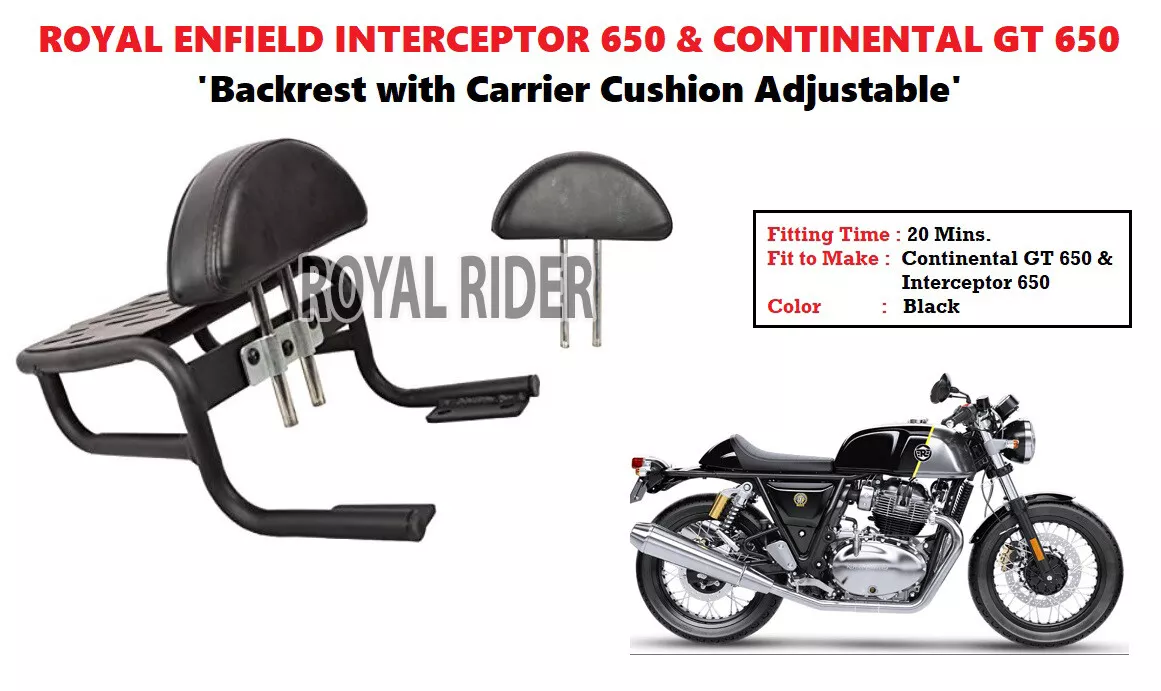 Sissy bar royal enfield interceptor sales